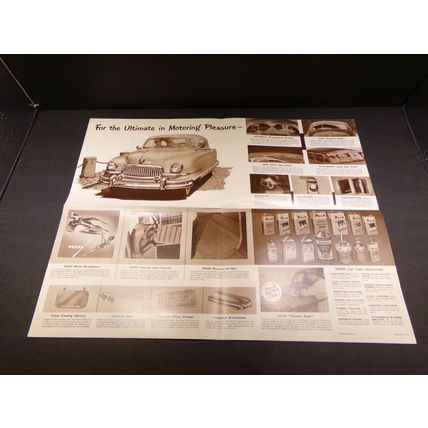 Nash Airflyte Sales Brochure Ambassador Statesman Rambler 1951