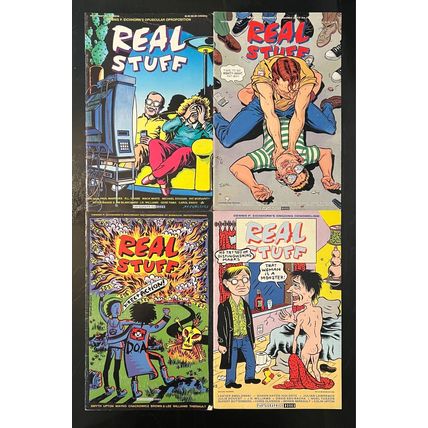Real Stuff 4, 7, 8, 13, 14, 15, 16, 17, 20 Lot Fantagraphics Books ZAYIX COMICS