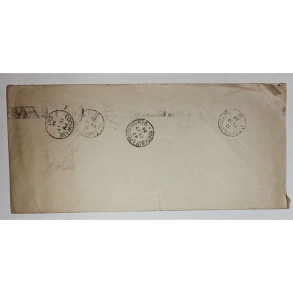 OTTAWA 1934 Registered cover Financial Branch PO Dept Philatelic Section