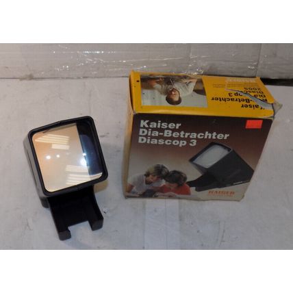 Kaiser Diascop 3 Vintage Photo Slide Viewer Picture Slide Light Box Works