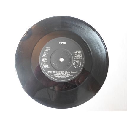 7" 1989 T' PAU . ONLY THE LONELY, SRN 107 SIREN , BETWEEN THE LINES,NEAR MINT