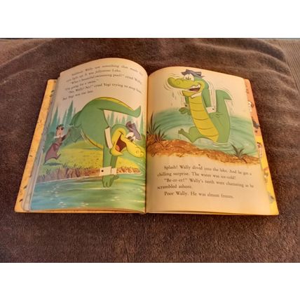 Little Golden Book Wally Gator By Tom Golberg (A) First Edition 1963