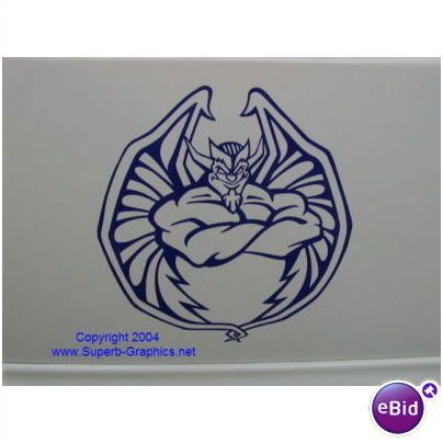 Devil Dragon Hood Window Decal Decals Skulls Dragons