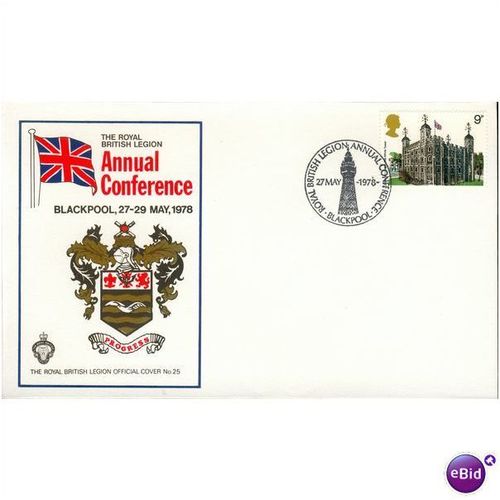 GB Cover 1978 - The Royal British Legion Annual Conference - Blackpool
