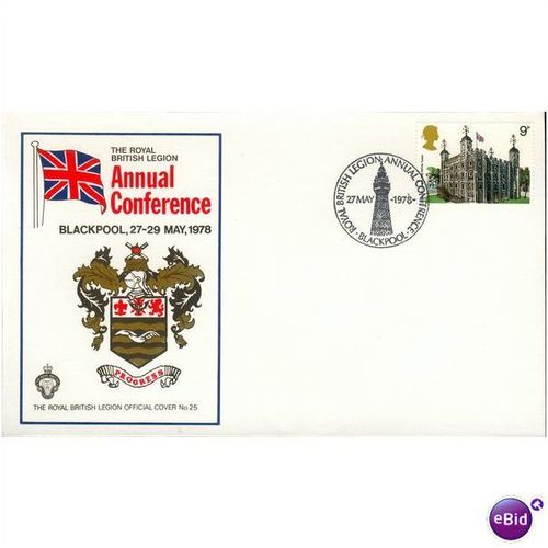 GB Cover 1978 - The Royal British Legion Annual Conference - Blackpool