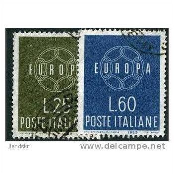 1959 Michel 1055/1056 - #2 fine used (o)