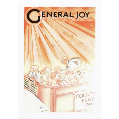 Poster Art Postcard London Transport General Joy 1928 Vera Willoughby Bus