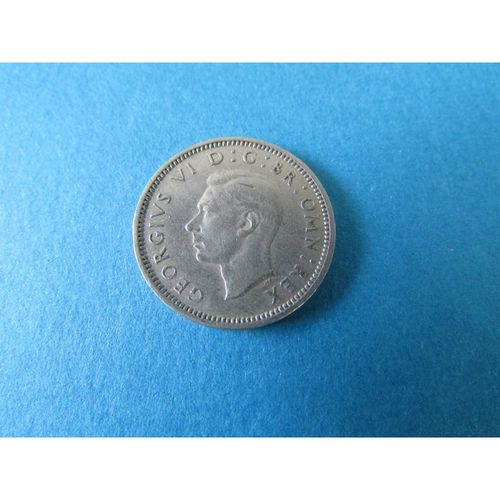 1951 GEORGE VI SIXPENCE FREE POST. X
