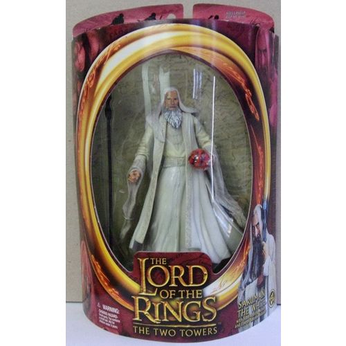 LORD OF THE RINGS : SARUMAN THE WHITE action figure