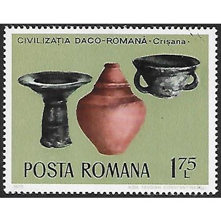 Mi 3361: 1 L. 75 multicoloured Daco-Roman Archaeological Finds.