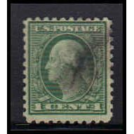 Used 543 1c George Washington Barely Clears K3471