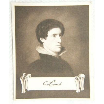 Nicolas Sarony Celebrities & Autograph 56 Charles Lamb