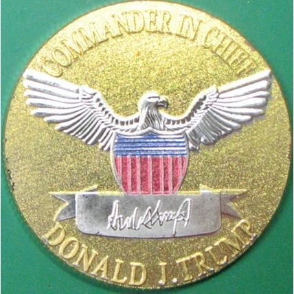 Trump, Keep America Great. Casino Card Guard, Challenge Coin, Souvenir. 03.