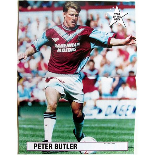 1993-94 WEST HAM UNITED v QUEEN'S PARK RANGERS (VG To Ex Condition - No Writing)