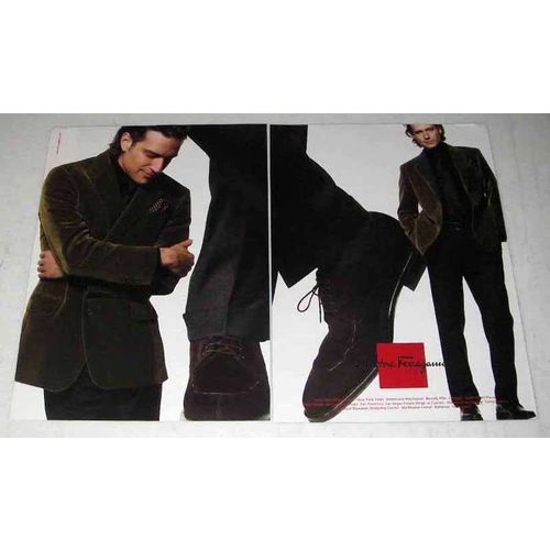 2003 Salvatore Ferragamo Fashion Shoe Ad