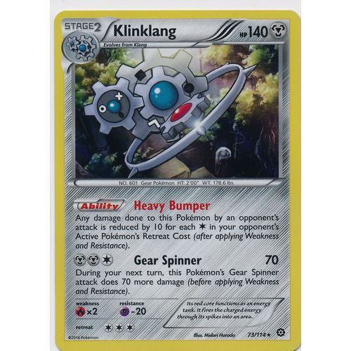 Pokemon XY Steam Siege 73/114 Klinklang