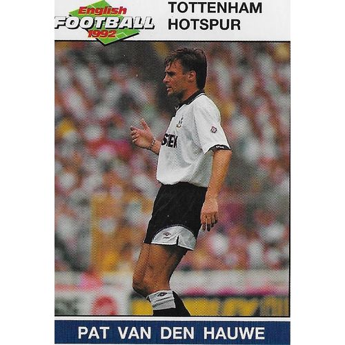 Panini's English Football 1992 Stickers: No.231 - Van Den Hauwe