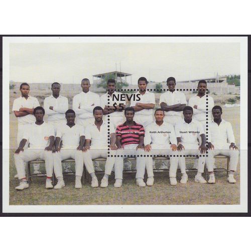Nevis 1997 SG 1060-2 & MS1063 UMM - Sport/Cricket (E-446)