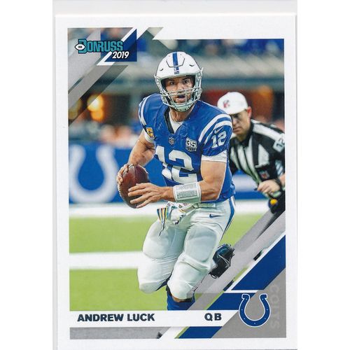 2019 Donruss Football Base 114 Andrew Luck Indianapolis Colts