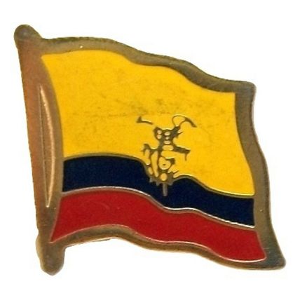 Ecuador Flag Hat Tac or Lapel Pin