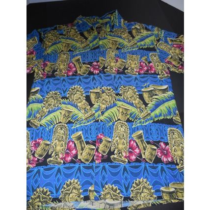 Hawaiian Tiki Shirt. Men's Size Medium by Montage Tropics