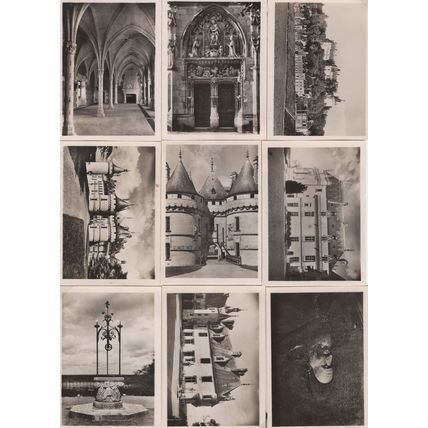 Le Chateau De Chamont Loire French Astrologer 12x Old Small Photo s