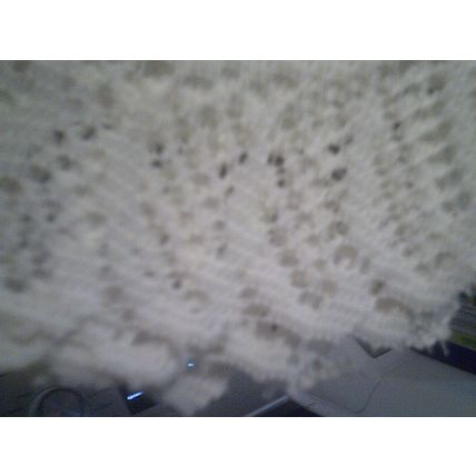 Doily pack of 4 round lace white new
