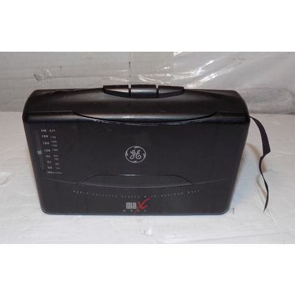 GE AM/FM Radio Cassette Player Portable Model 3-5468A