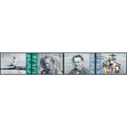 Birth Centenaries - Norway 2012 - F H - MiNr 1778/81