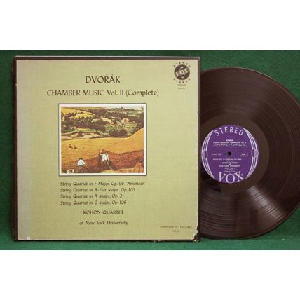 Kohon Quartet - Dvorak: Chamber Music-Vol. 2 - SVBX 550 - 3-LP - EX-