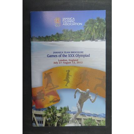 2012 LONDON OLYMPICS JAMAICA TEAM GUIDE - RARE