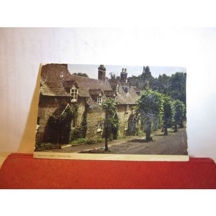 VINEYARD STREET, WINCHCOMBE, GLOUCESTERSHIRE used vintage postcard 1962 pm =