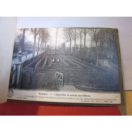 KEMMEL, BELGIUM. book of 10 x unused antique postcards c.1905 =