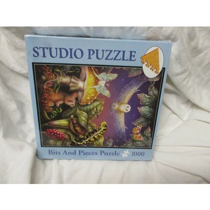 Bits and Pieces 1000 Piece Puzzle - Rosiland Solomon - Night Owl