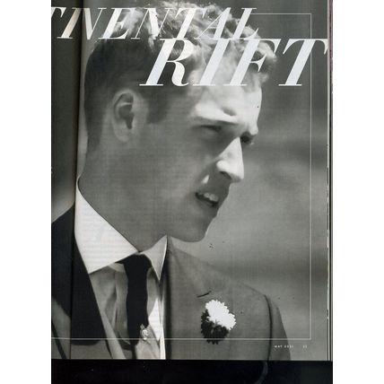 Vanity Fair PRINCESS DIANA cover 2021 "A HOUSE DIVIDED" HARRY, WILLIAM CRISIS