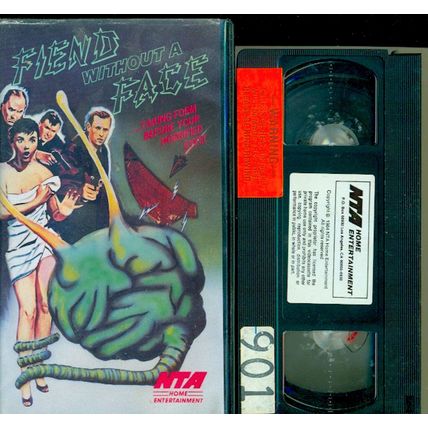 1950’s sci-fi, fantasy, thriller VHS tape classic five film set
