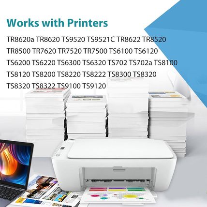 15 Pack 280 281 XXL Ink Cartridges Replacement for Canon PGI 280XXL/281XXL Cartr
