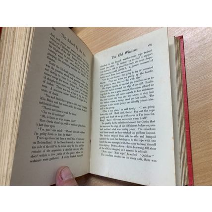 1920s ANGELA BRAZIL THE SCHOOL BY THE SEA FICTION ILLUSTRATED HARDBACK BOOK (P3)