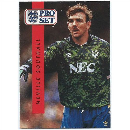 1990/1991 Pro Set Footbal - #73 - Neville Southall