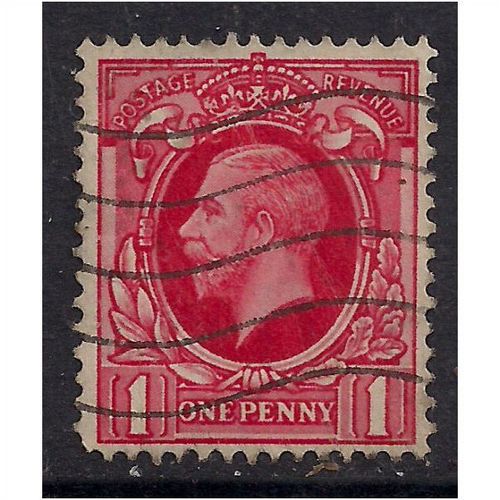 GB 1934 KGV 1d Scarlet Stamp SG 440 (D412)