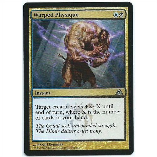 Magic the Gathering - Dragon's Maze - #117/156 - Warped Physique