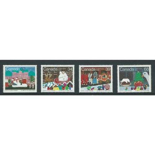 canada stamps mnh sets sg1181 sg 1181 christmas 1985
