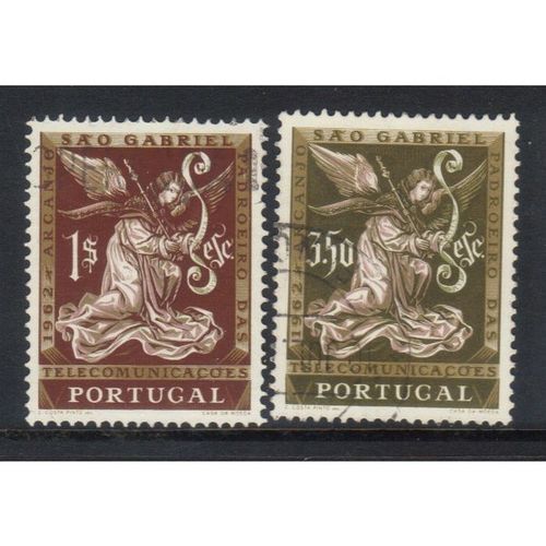 PORTUGAL 1962 ST GABRIEL SET USED