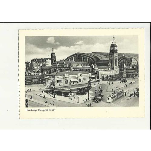 Germany HAMBURG Hauptbahnhof Postcard by HHH