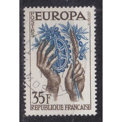 FRANKREICH FRANCE [1957] MiNr 1158 ( O/used ) CEPT
