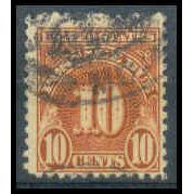 Used J84 10c Postage Due Barely Clears WA1432