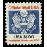 O132 $1 Eagle Fine MNH G0634