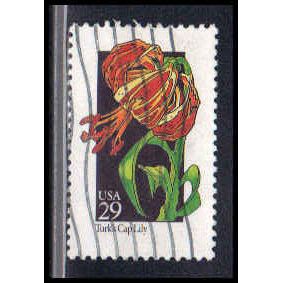 Used 2681 29c Turk's Cap Lily Very Fine KA4641
