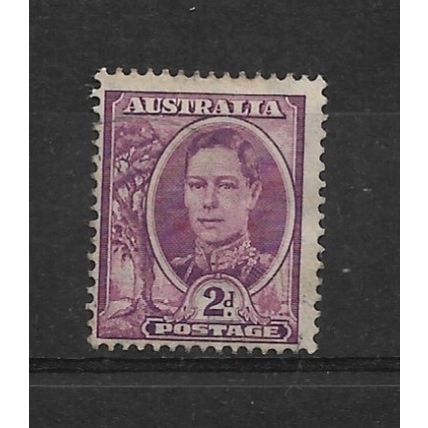 Australia.SG205 2d King George VI (Bright Purple).Fine Used.Dec21b