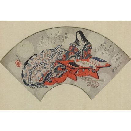 Harunobo Saho-Hime Japanese Painting Postcard